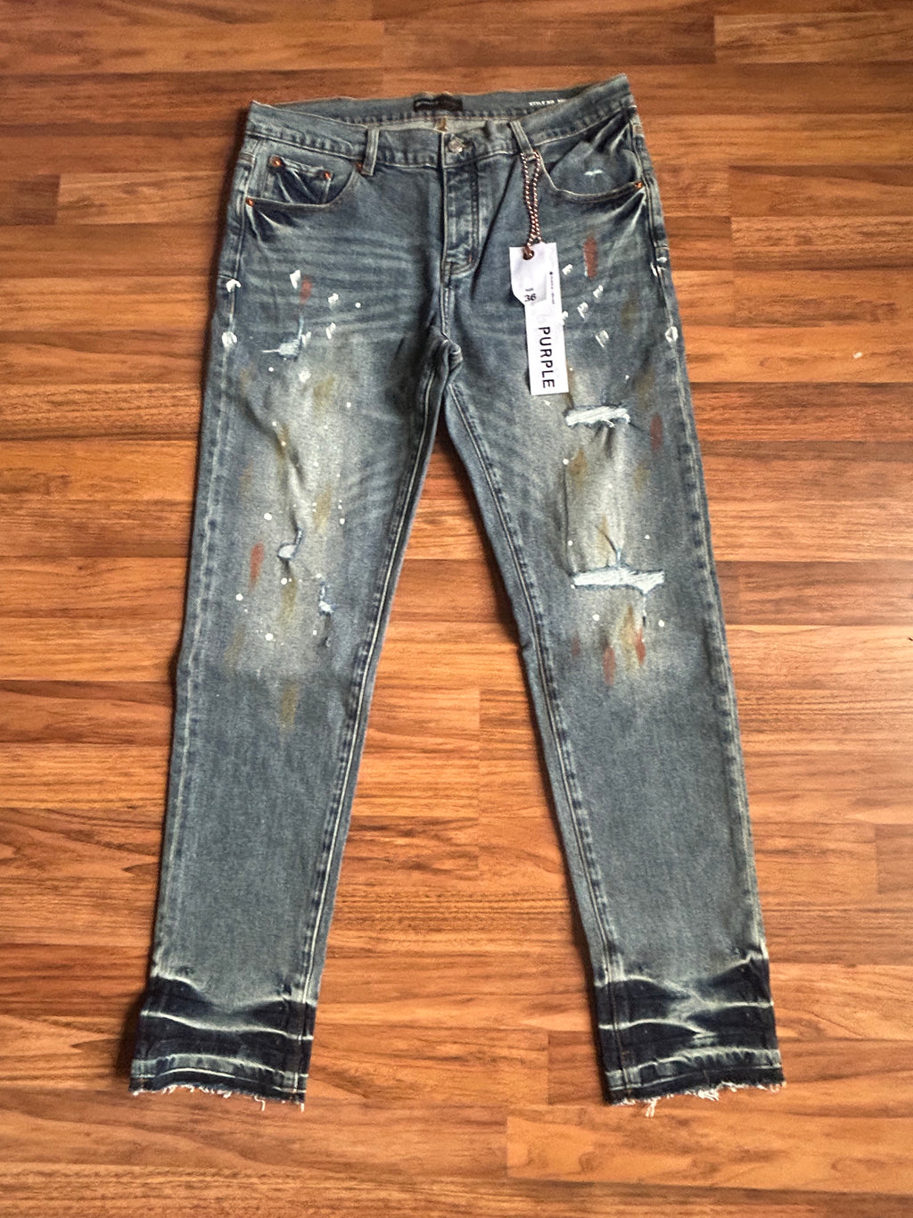 Purple “Old season” Denim Skinny Jeans
