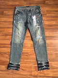 Purple “Old season” Denim Skinny Jeans