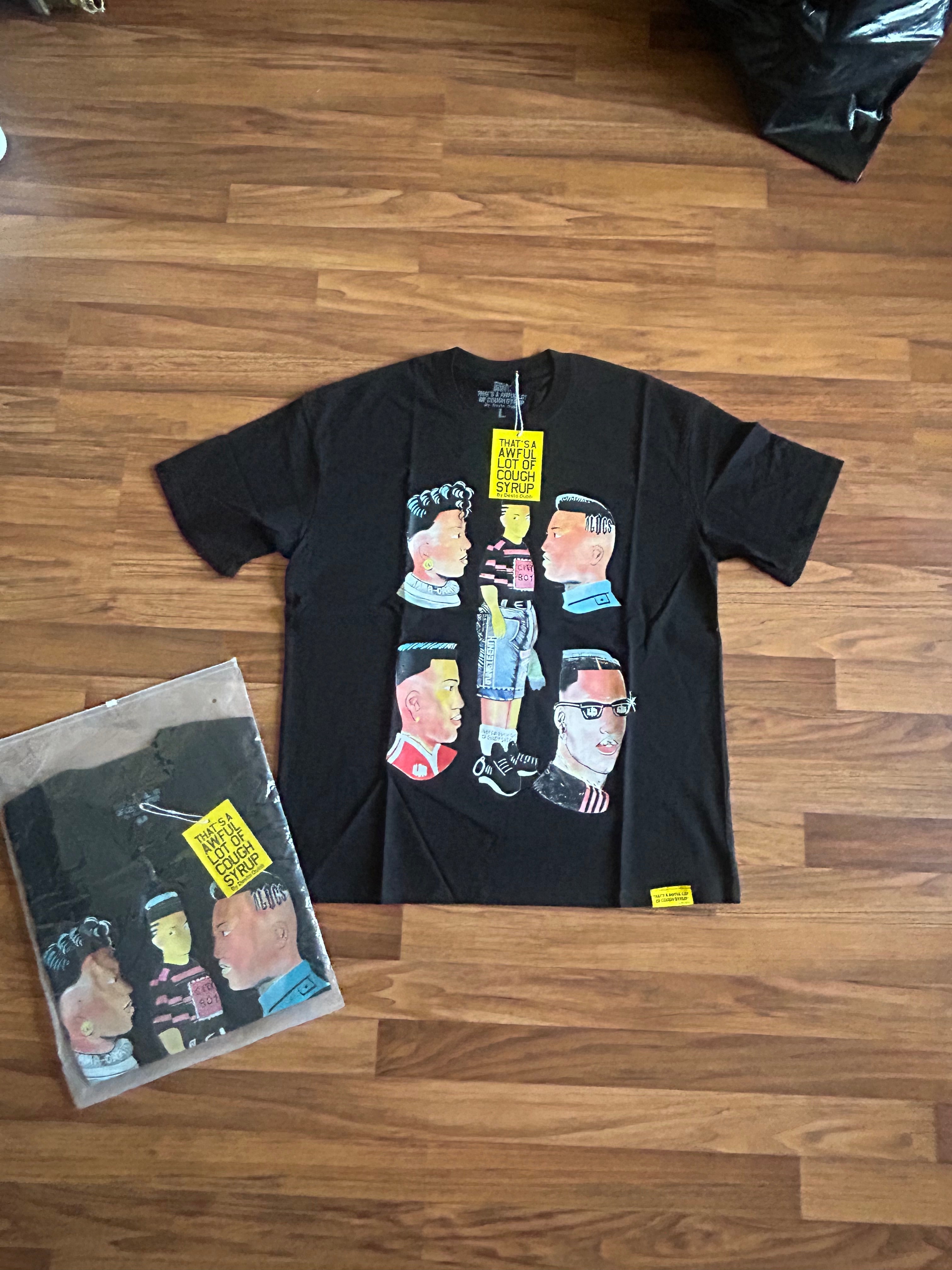 Awful Lot Of Cough Syrup “Black Excellence” TShirt