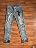 Purple “Easter Season” Denim Skinny Jeans