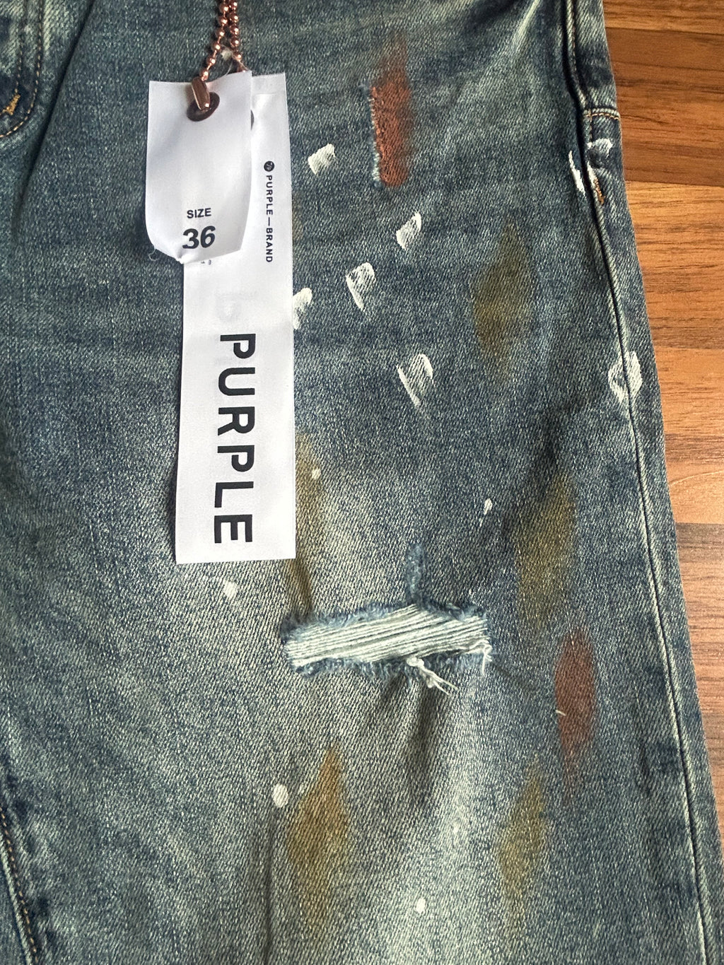 Purple “Old season” Denim Skinny Jeans