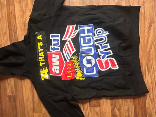 Awful Lot Of Cough Syrup “BOA” Hoodie