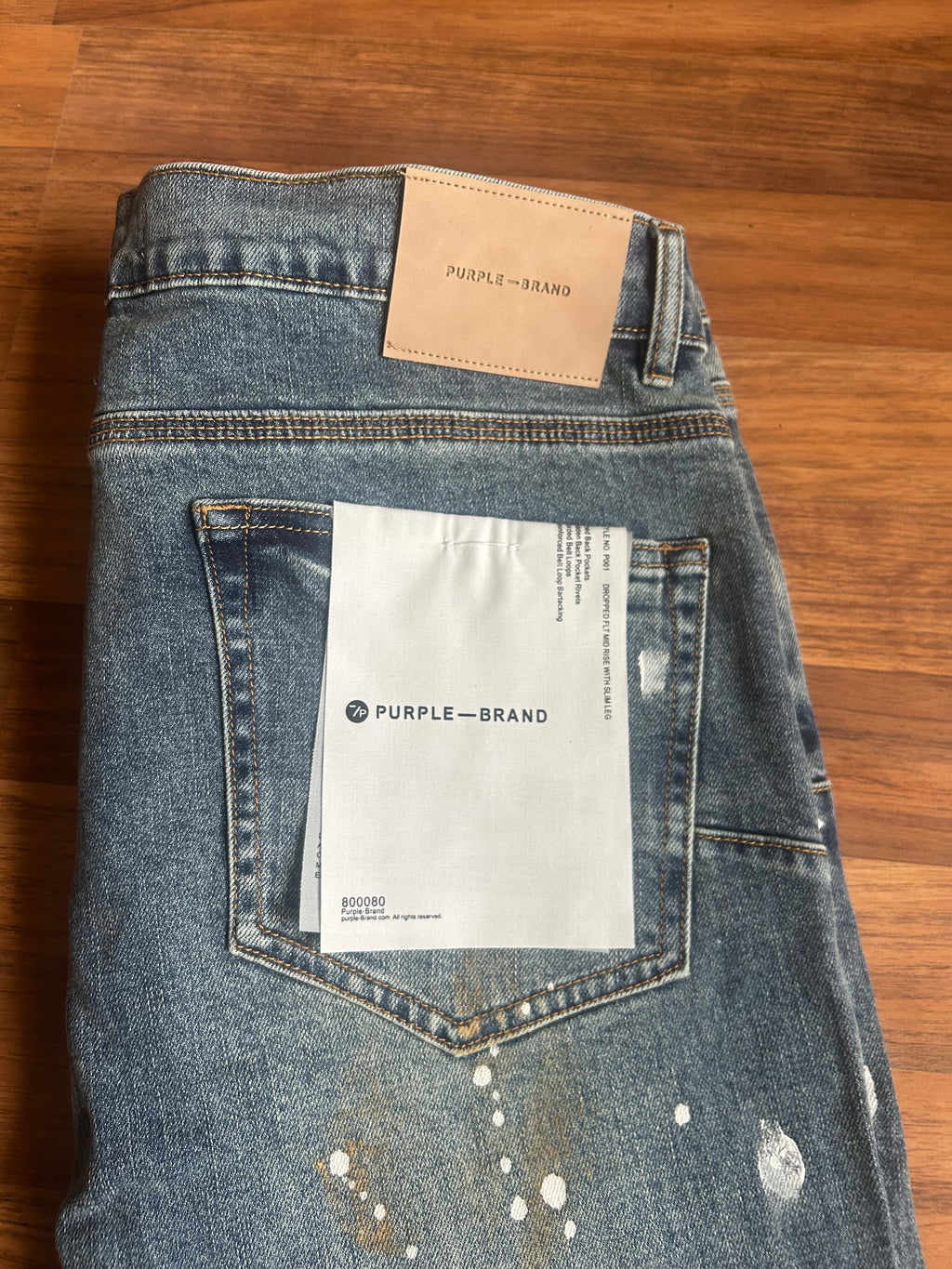 Purple “Old season” Denim Skinny Jeans