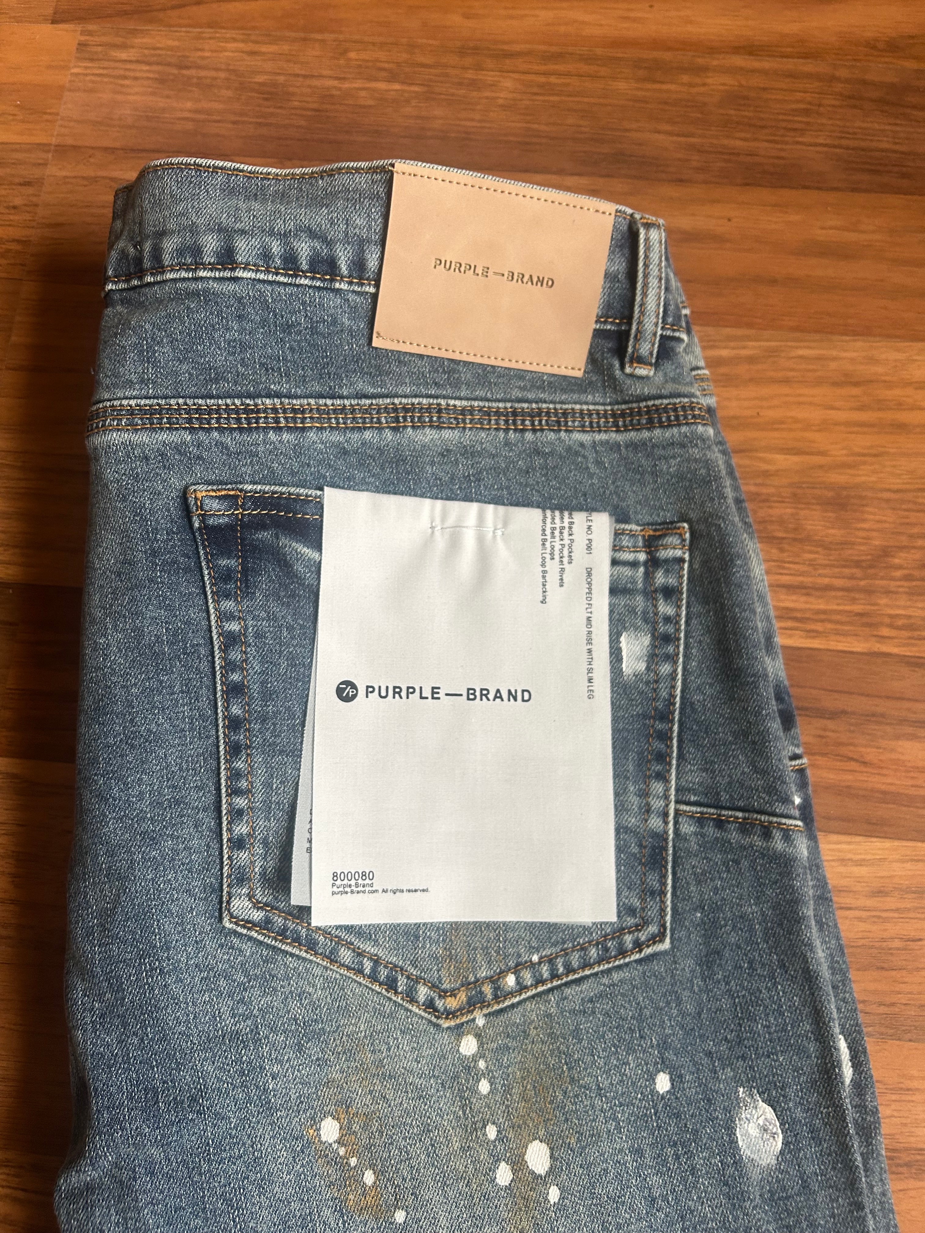 Purple “Old season” Denim Skinny Jeans