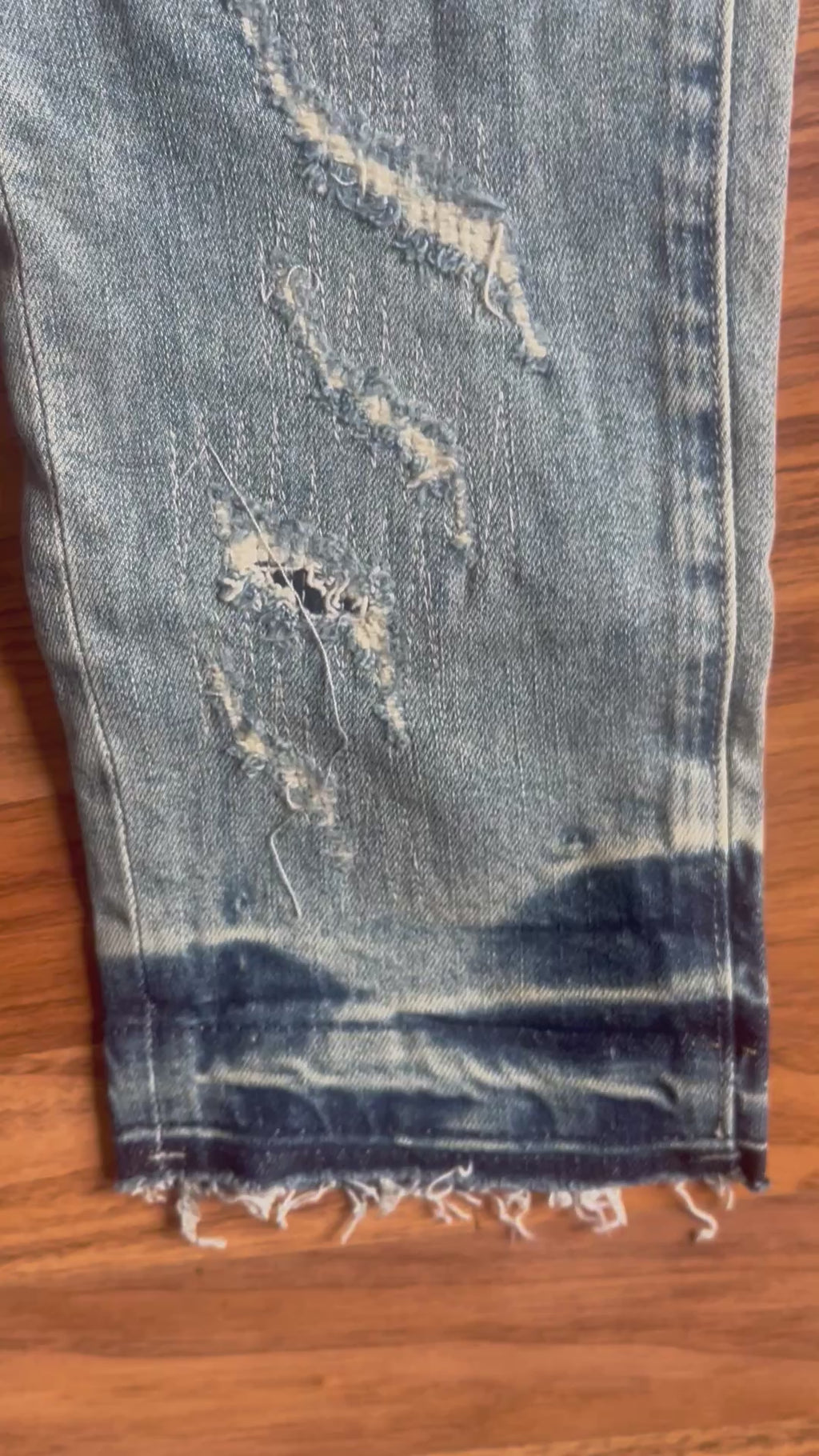 Purple “Easter Season” Denim Skinny Jeans