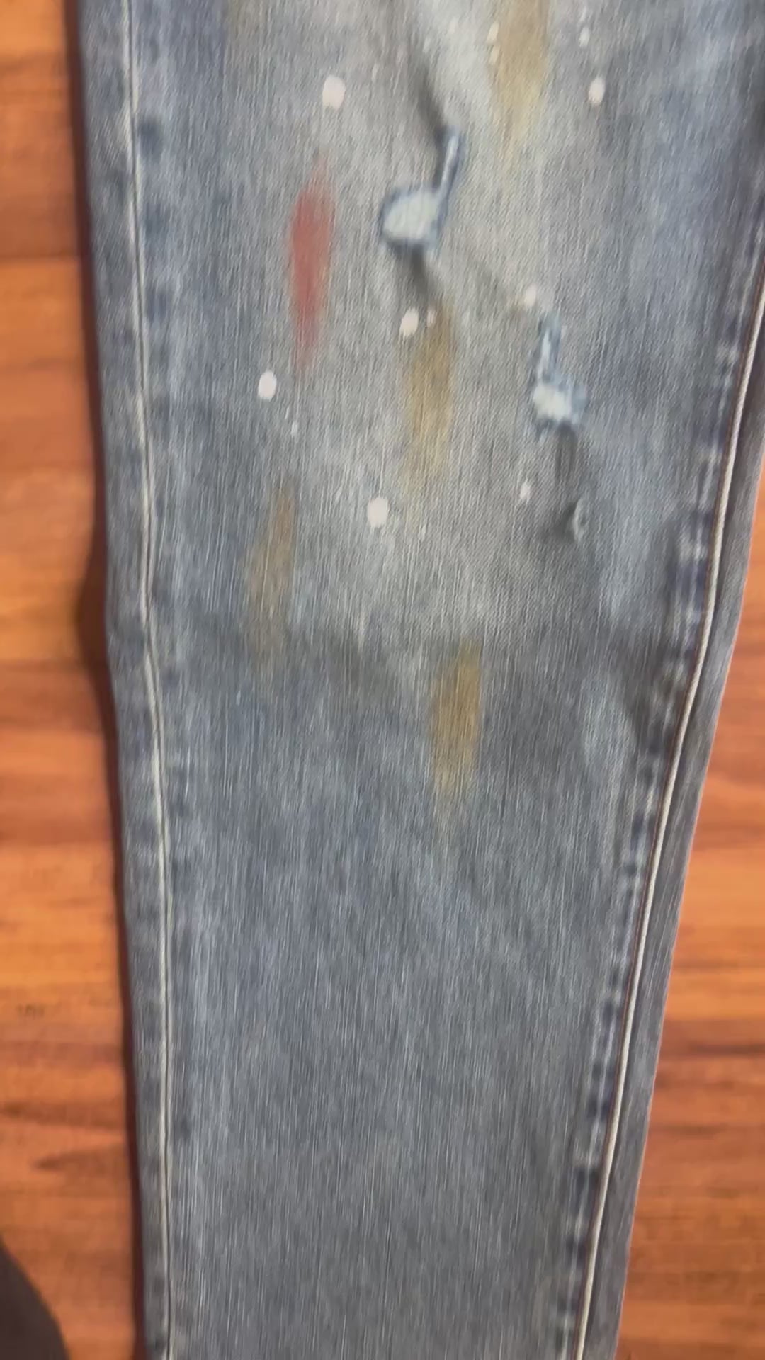 Purple “Old season” Denim Skinny Jeans